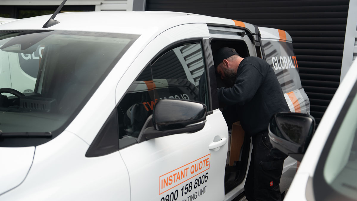Mobile Tinting Technician from Ipswich Working On-Site