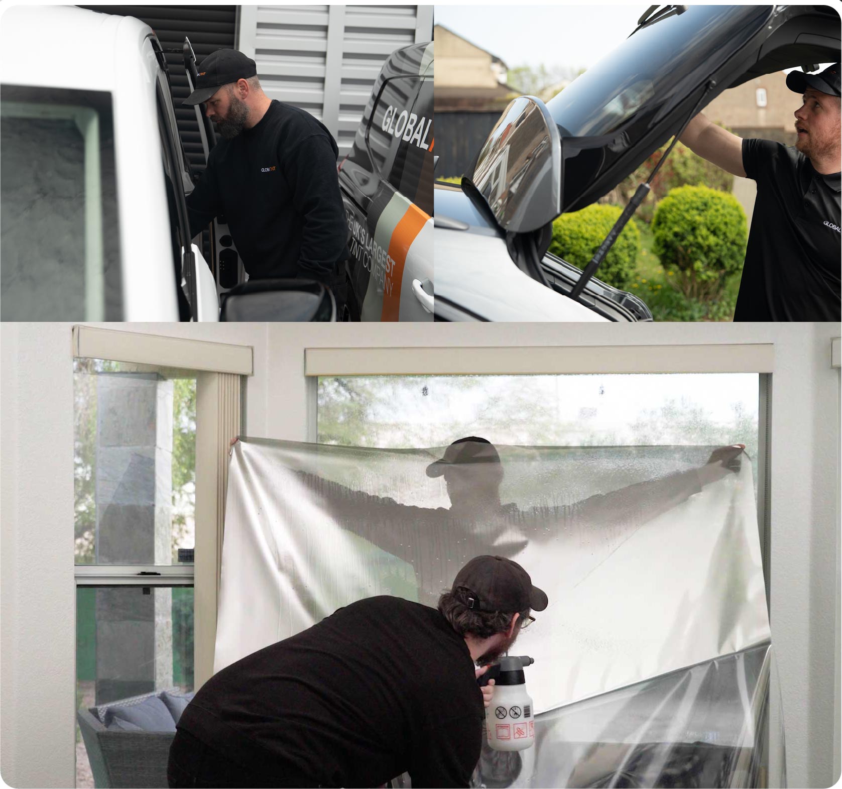 Home Window Film Expert Working in Kettering
