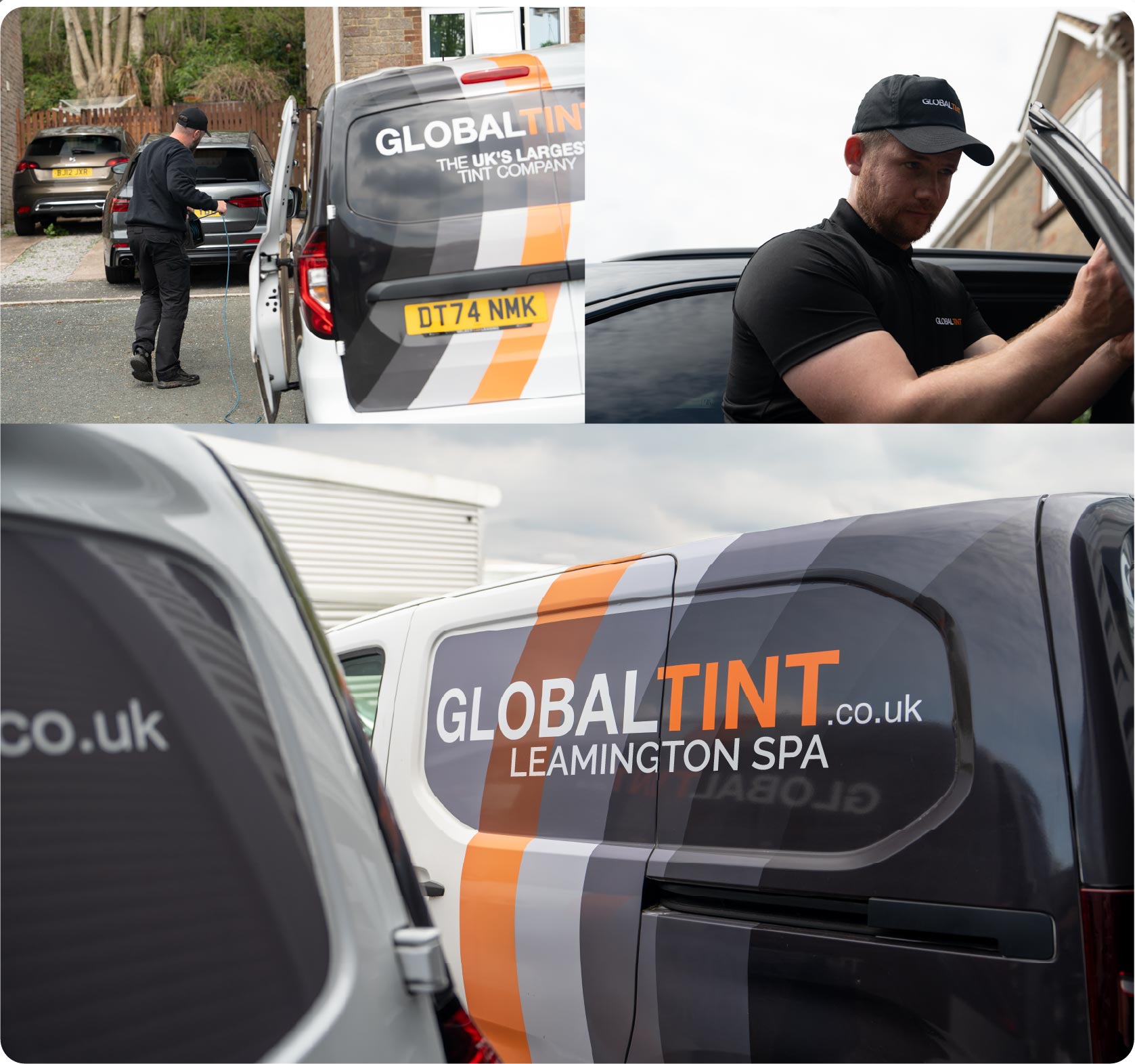 Mobile Window Tinting Expert Working in Leamington Spa