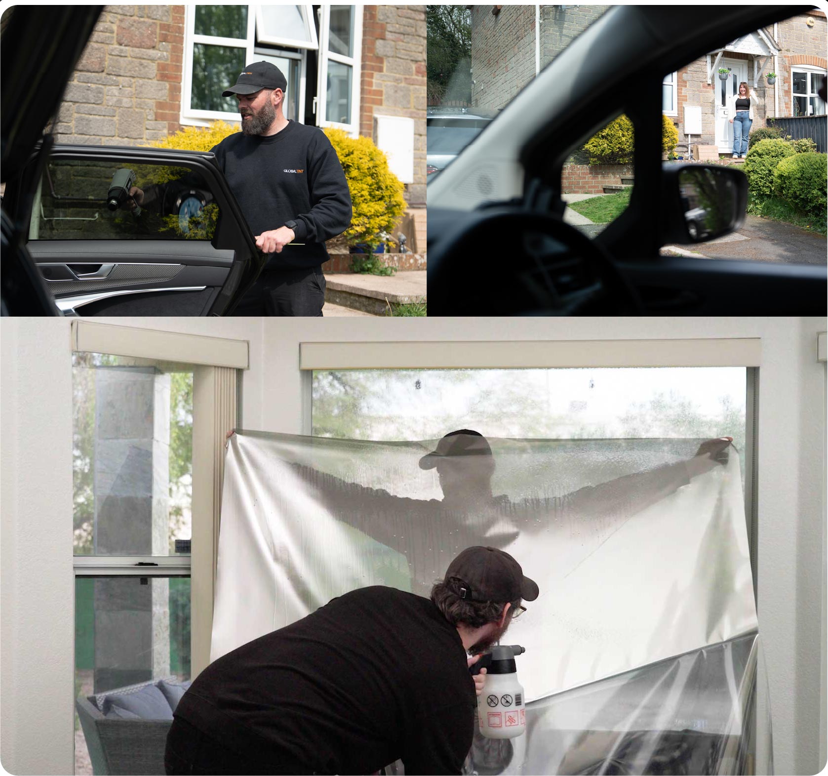 Home Window Film Expert Working in Lincoln