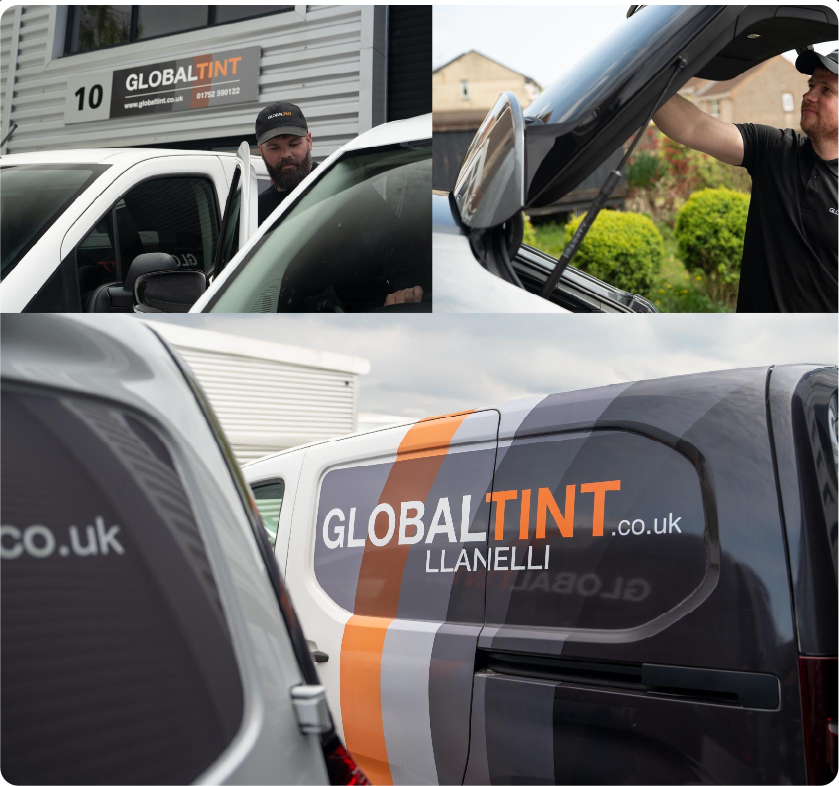 Mobile Window Tinting Expert Working in Llanelli