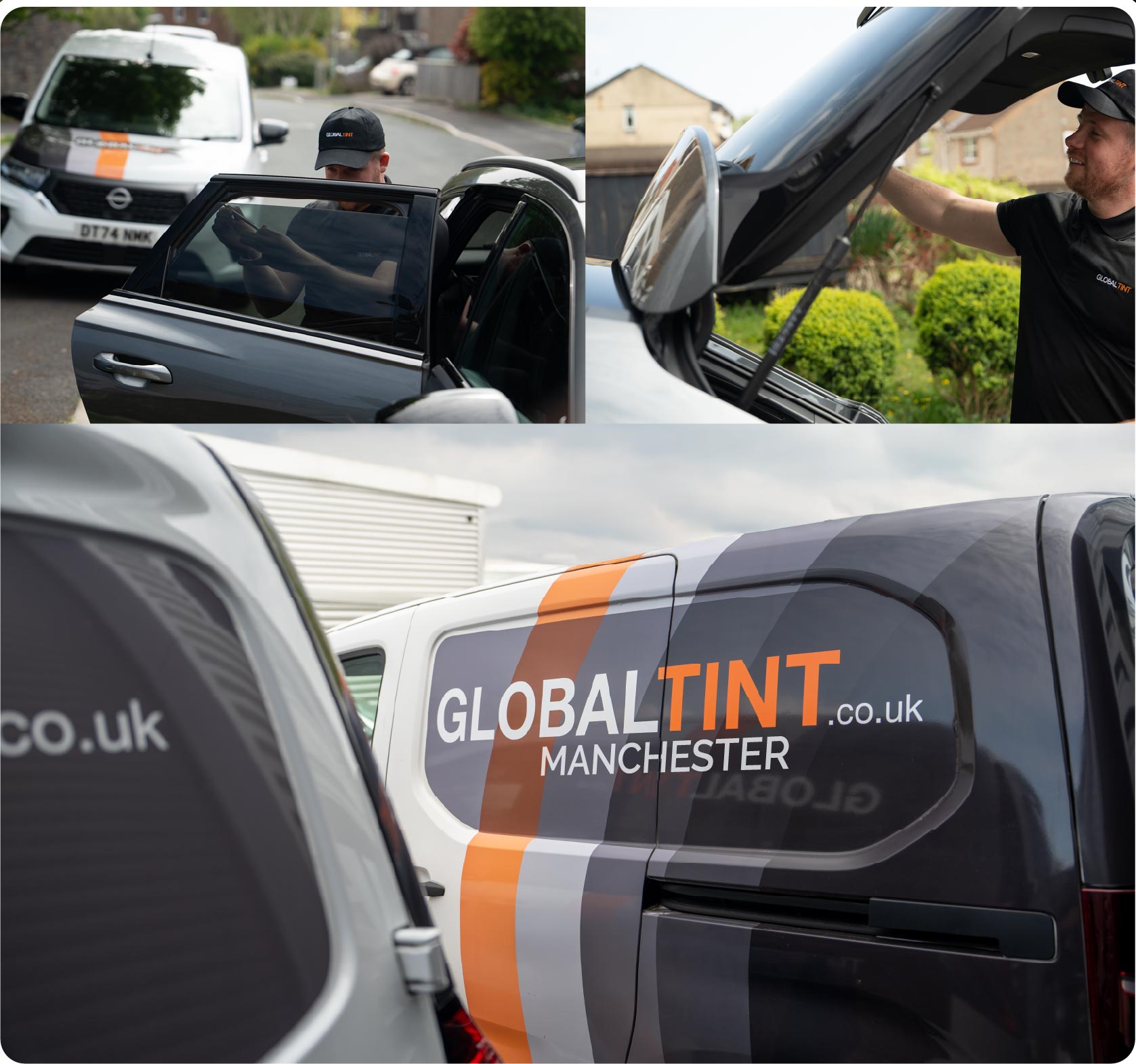 Mobile Window Tinting Expert Working in Manchester