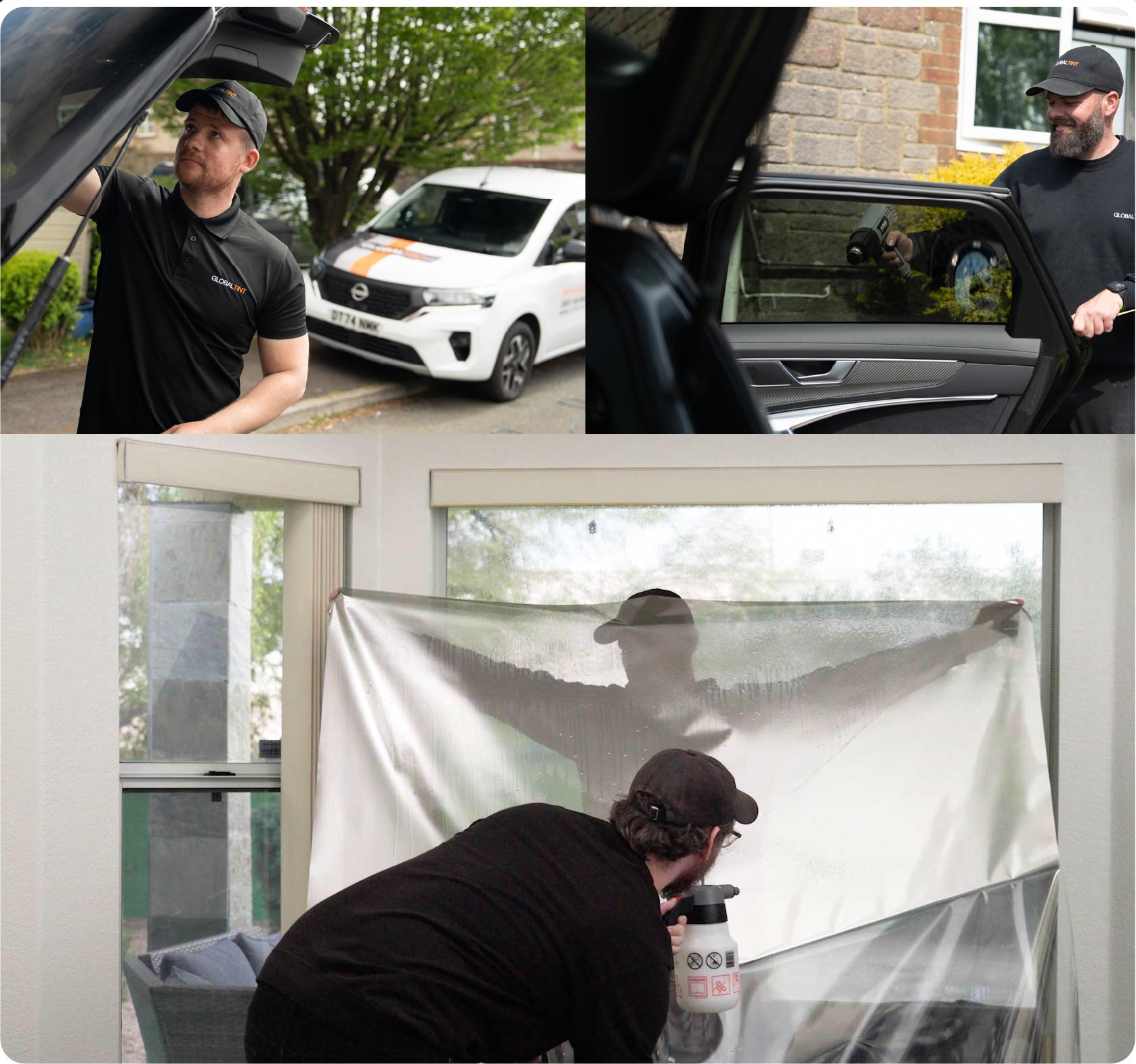 Home Window Film Expert Working in Market Harborough