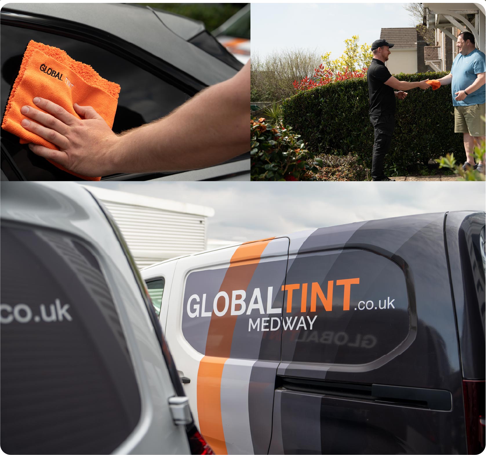 Mobile Window Tinting Expert Working in Medway