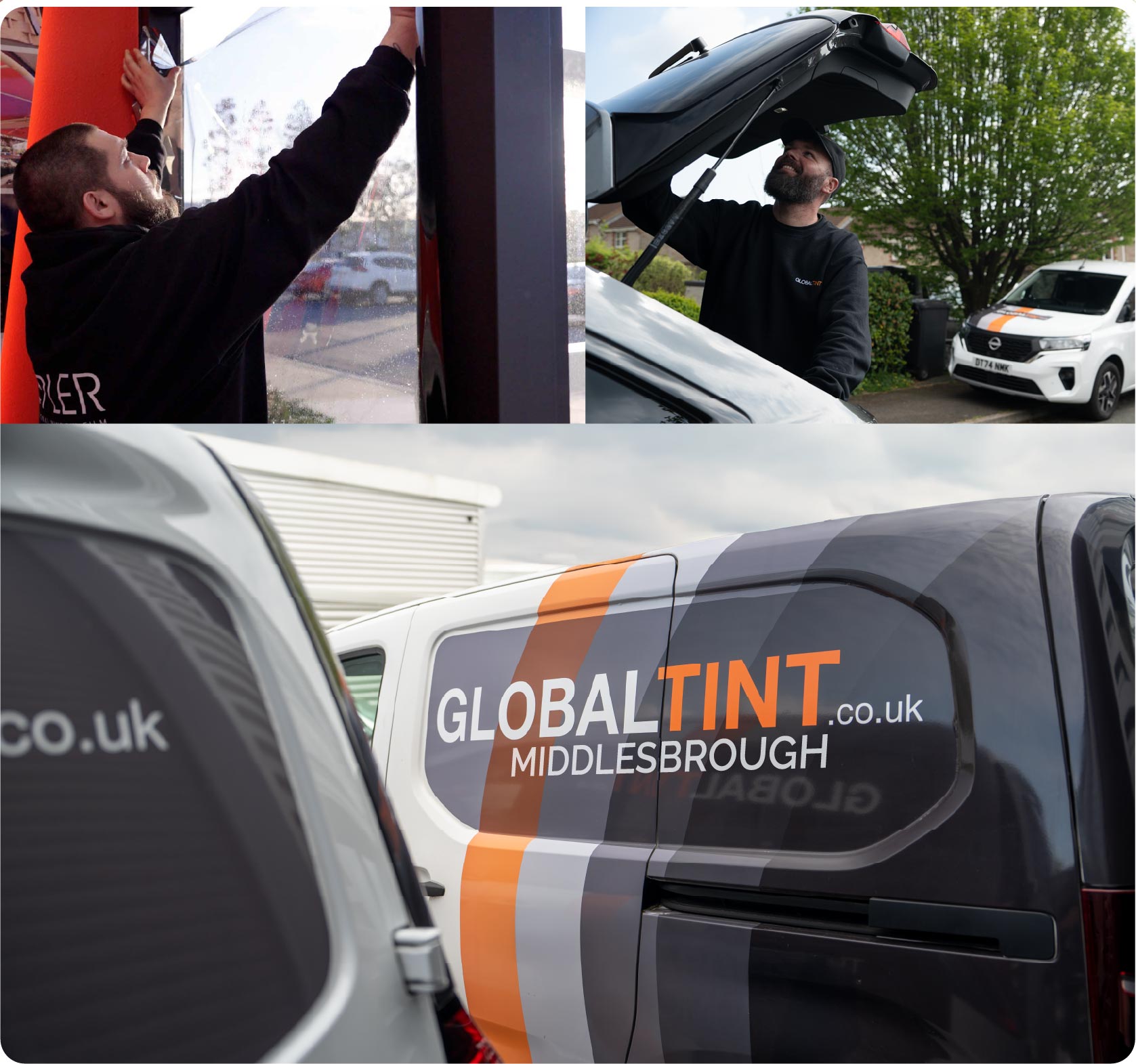 Mobile Window Tinting Expert Working in Middlesbrough