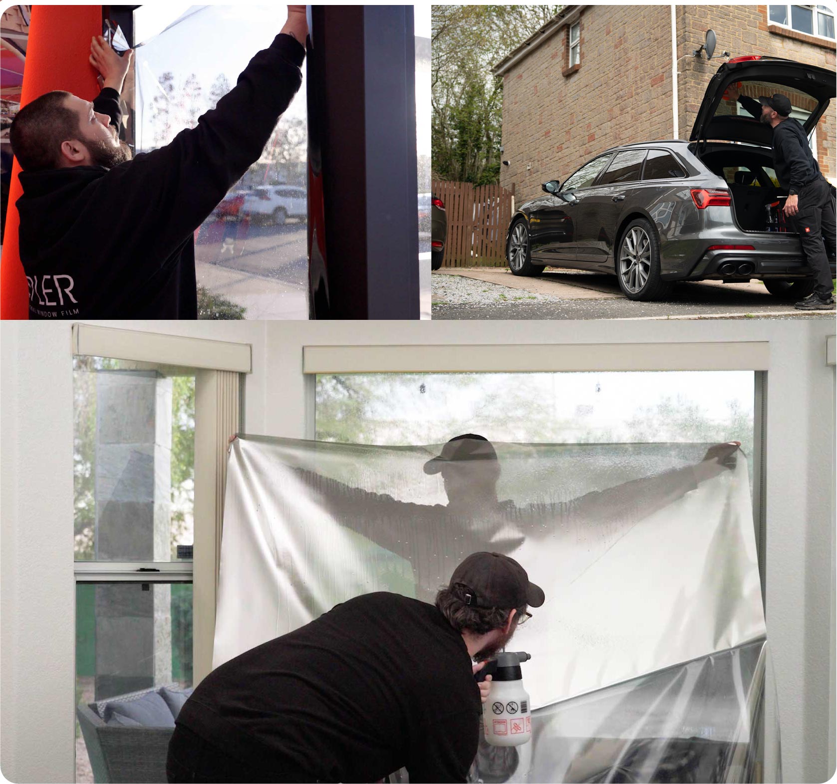Home Window Film Expert Working in Morley
