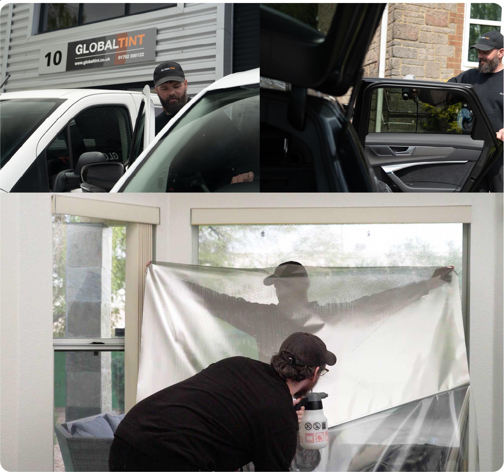 Home Window Film Expert Working in New Forest