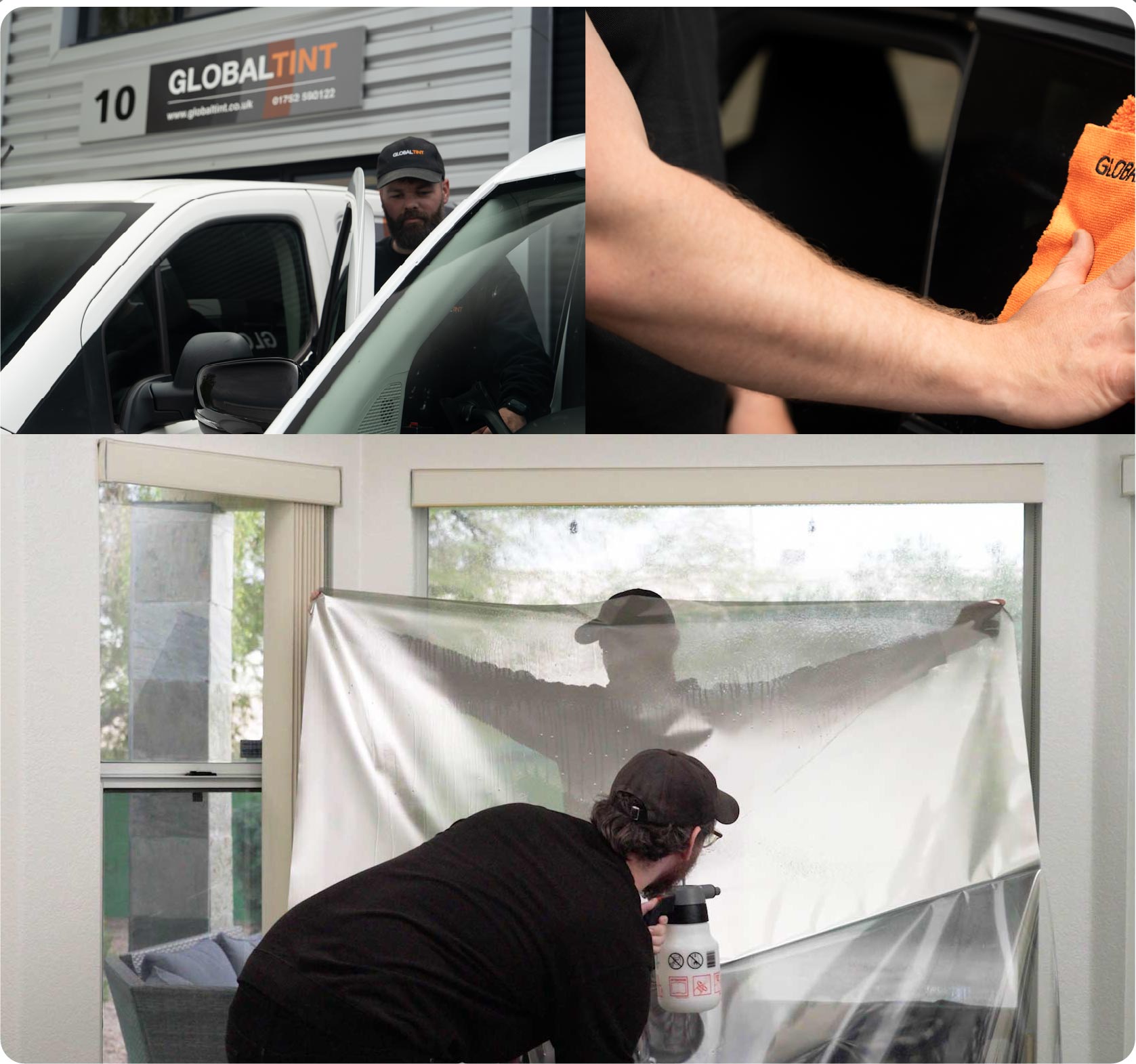 Home Window Film Expert Working in Newton Abbot