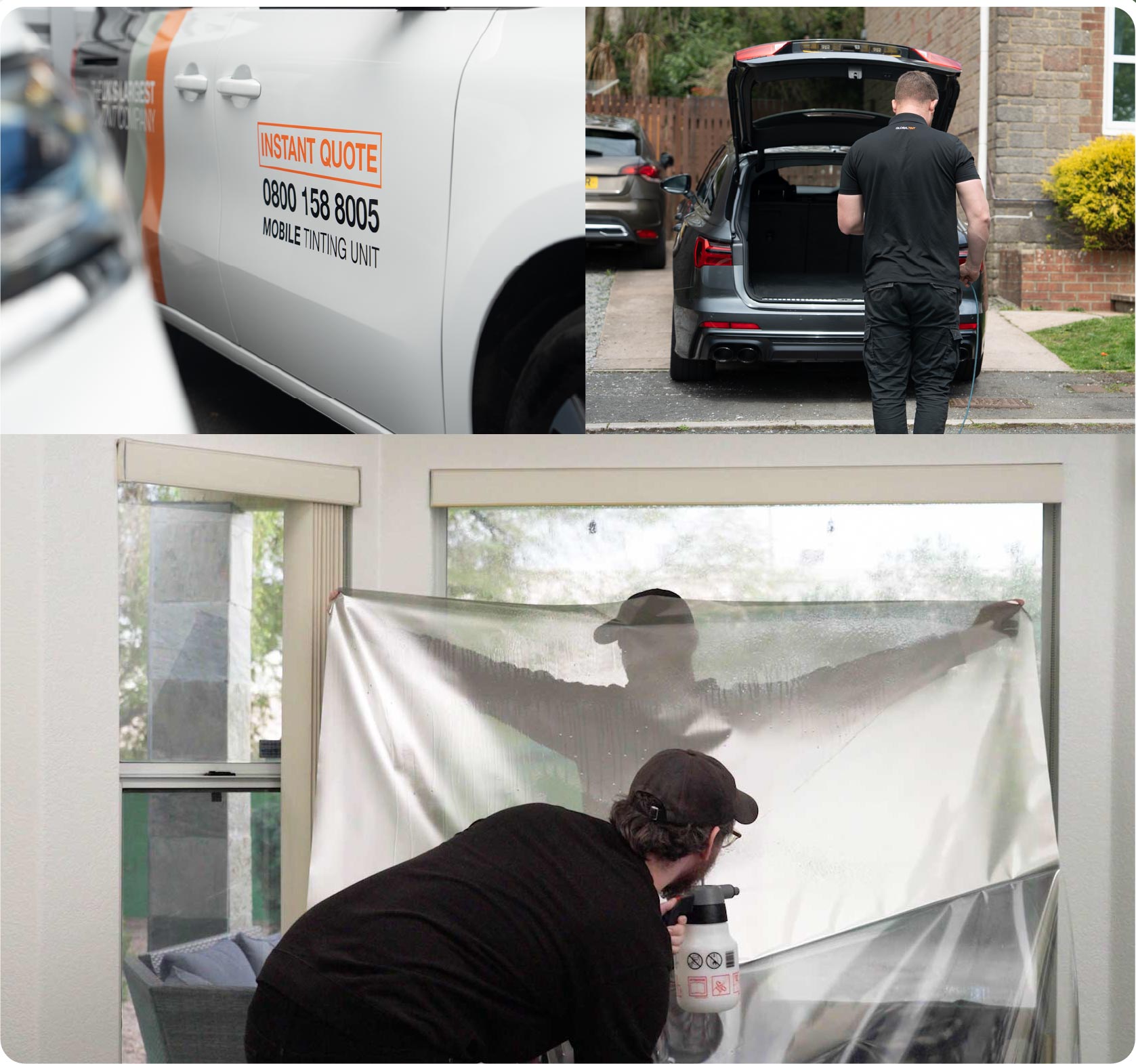 Home Window Film Expert Working in Northwich