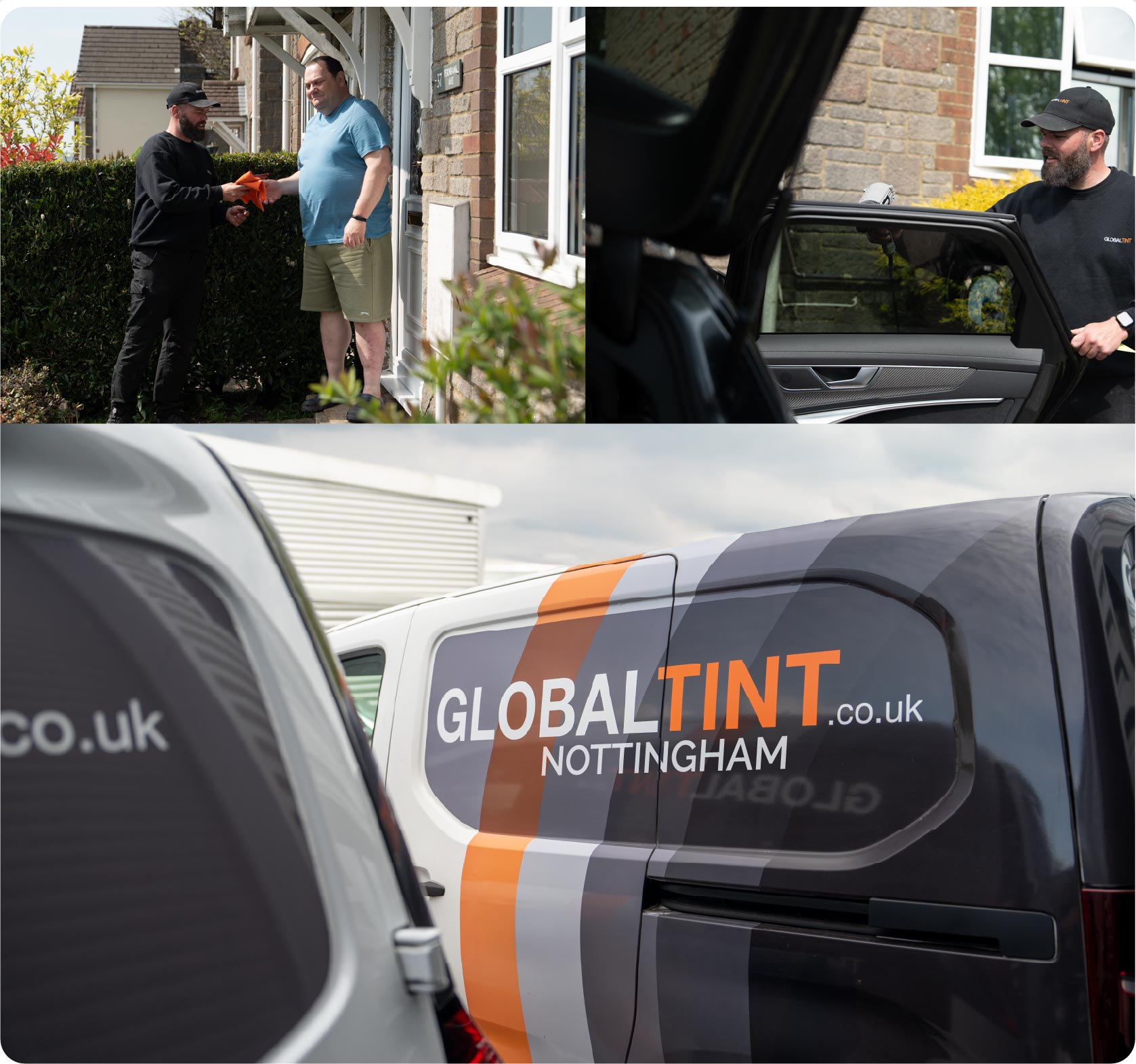 Mobile Window Tinting Expert Working in Nottingham