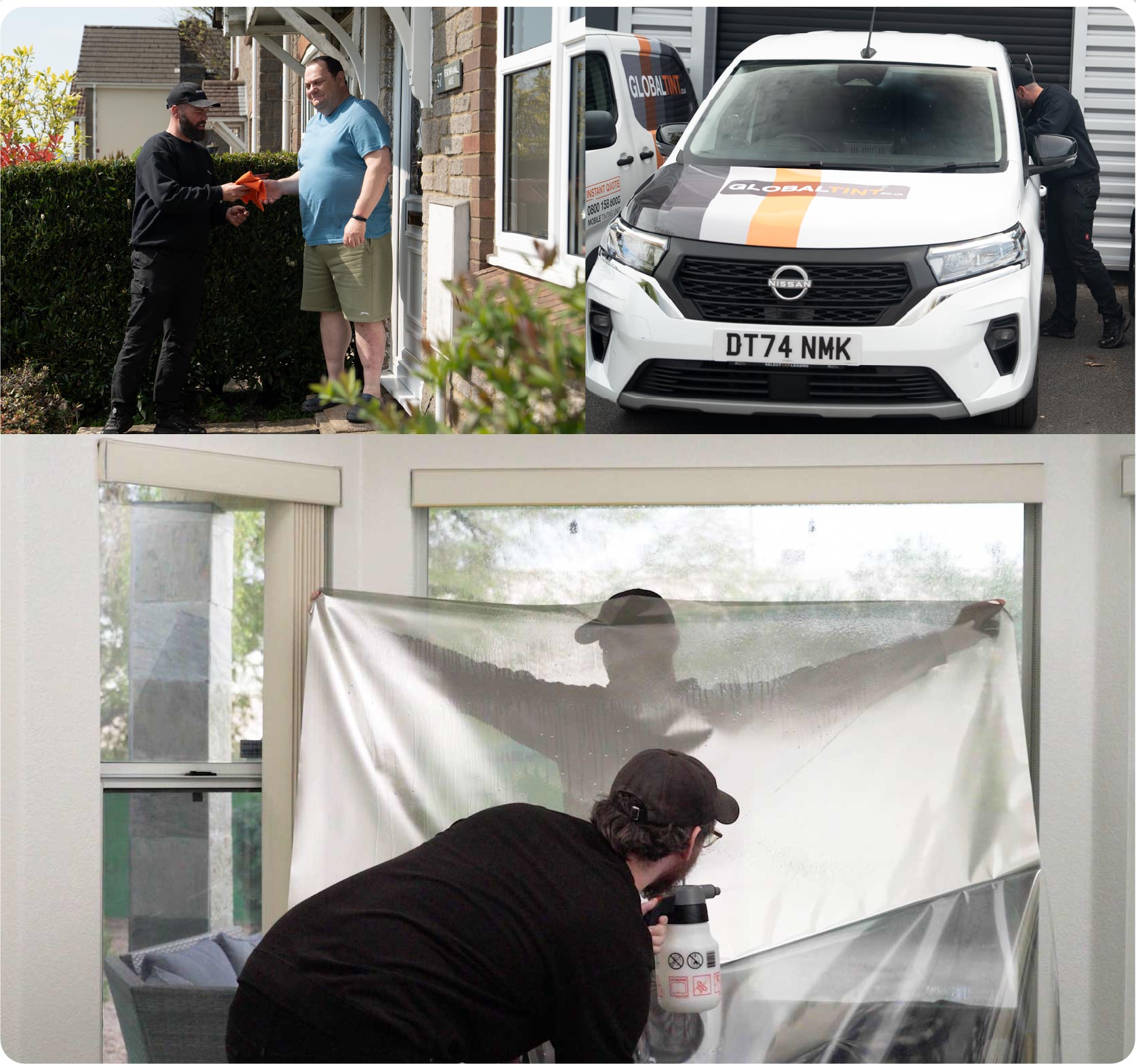 Home Window Film Expert Working in Oldham