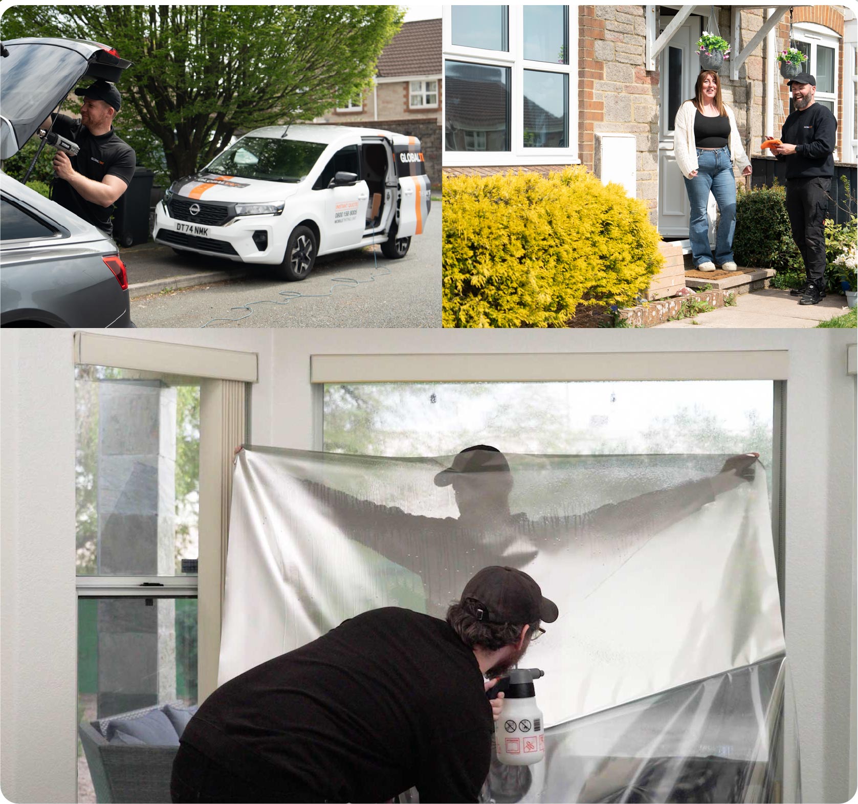 Home Window Film Expert Working in Portsmouth