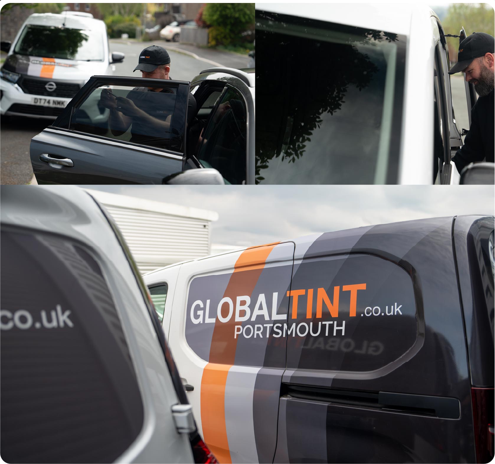 Window Tinting Expert Working in Portsmouth