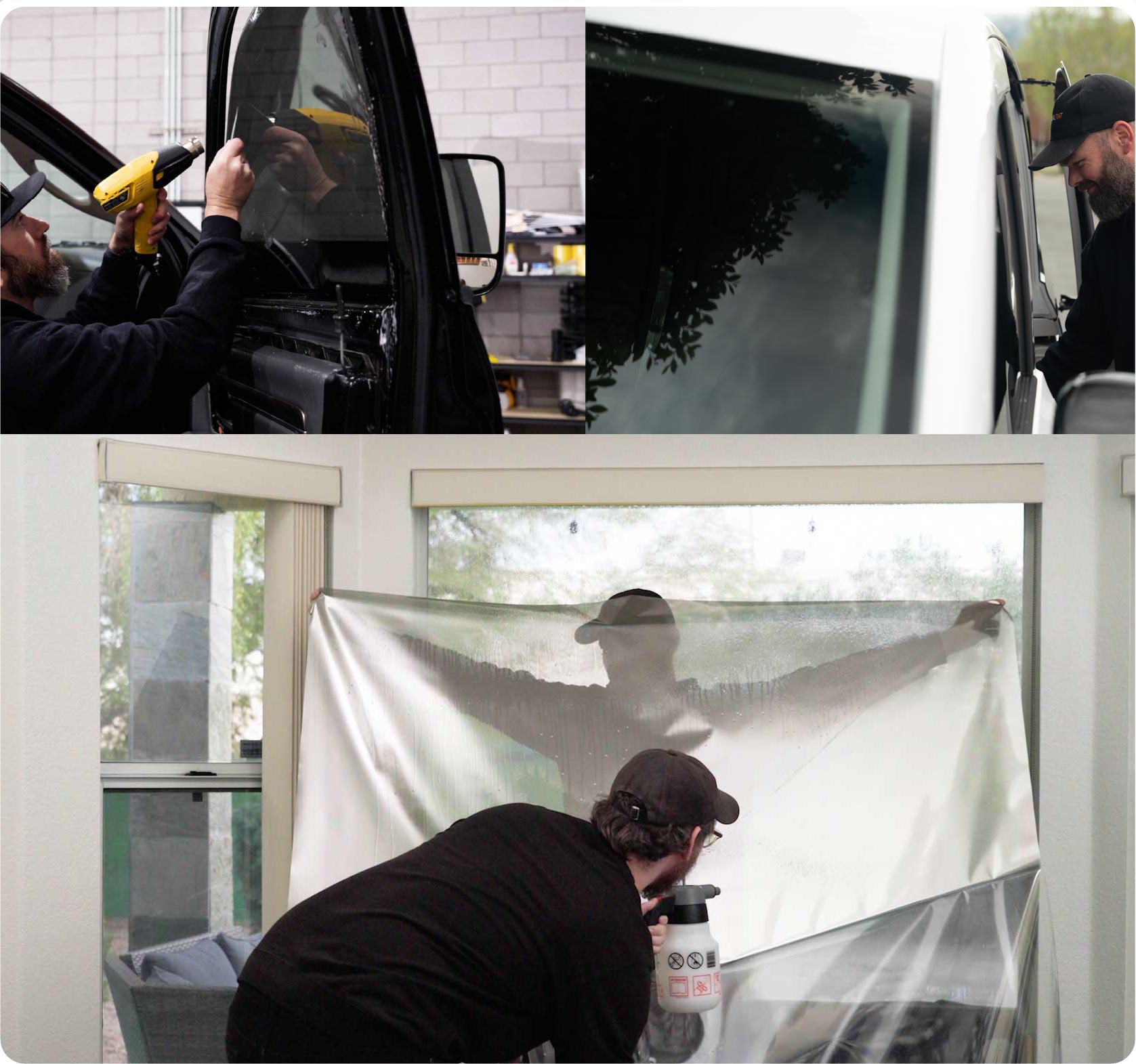 Home Window Film Expert Working in Preston
