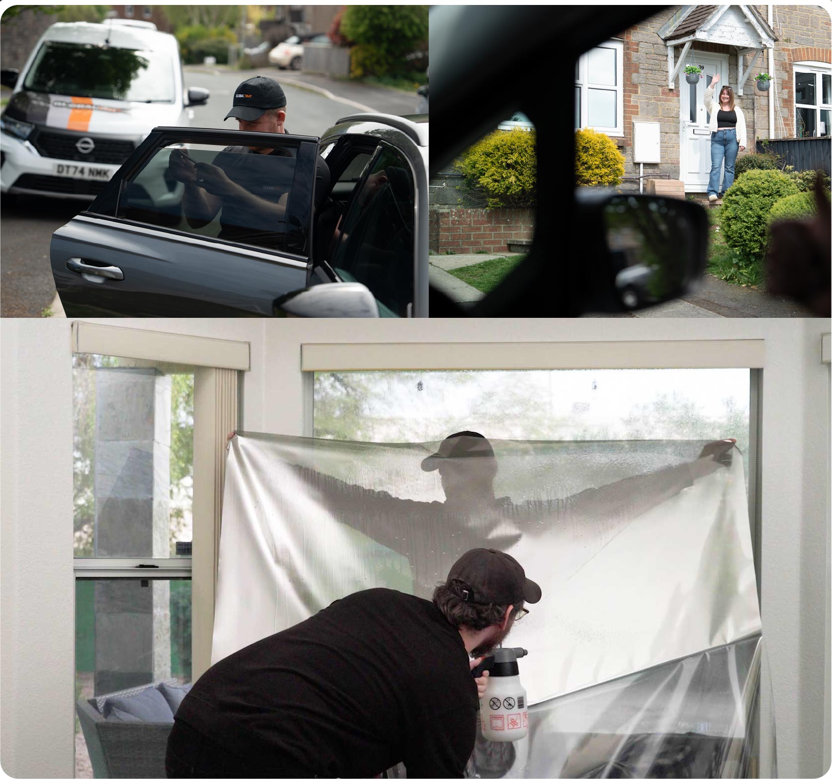 Home Window Film Expert Working in Reading