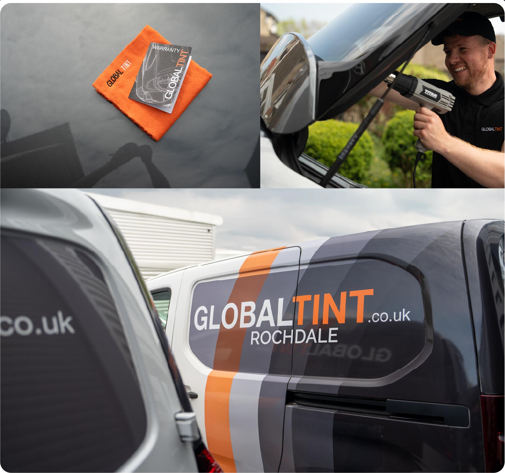 Mobile Window Tinting Expert Working in Rochdale