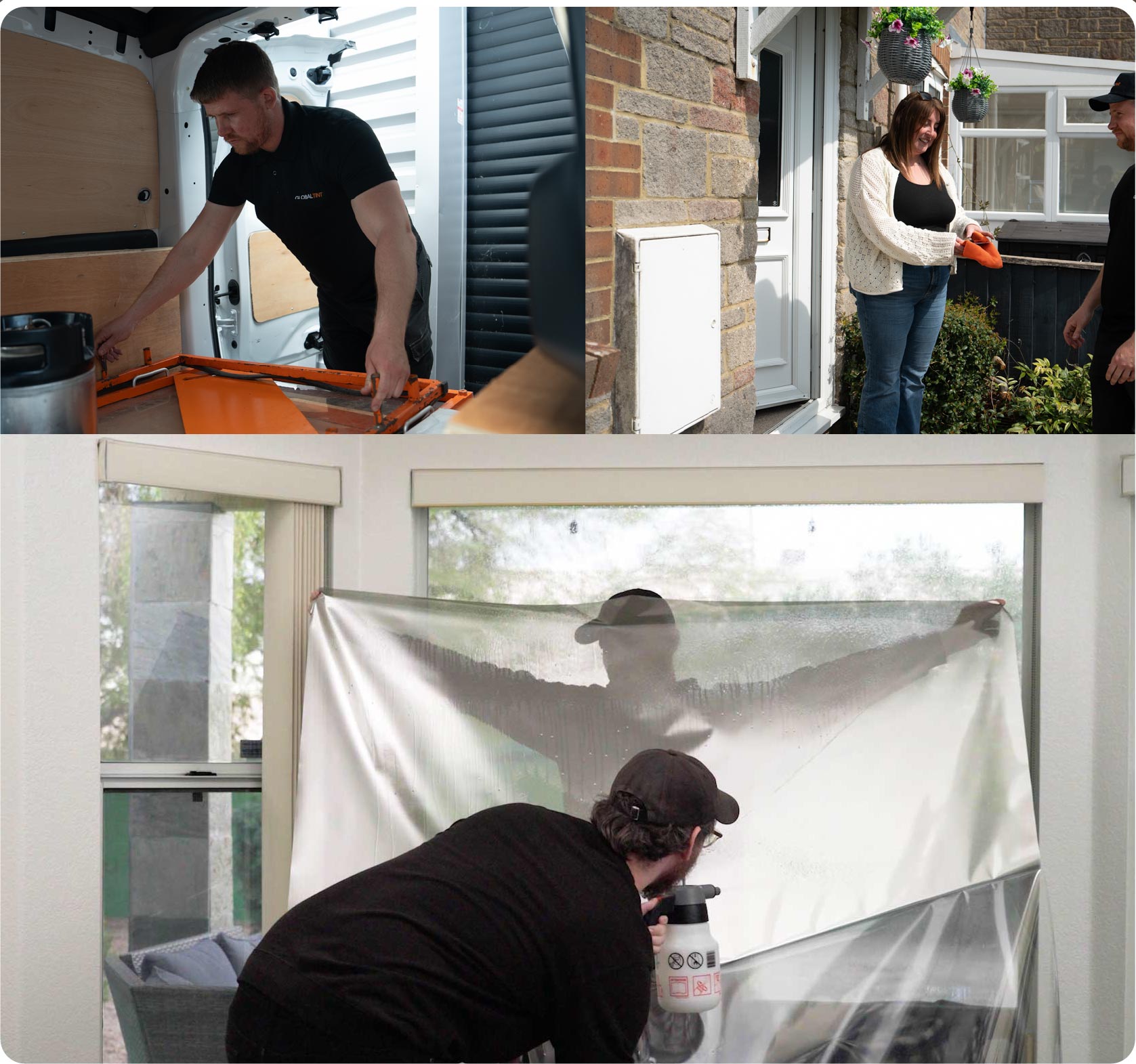 Home Window Film Expert Working in Rugby