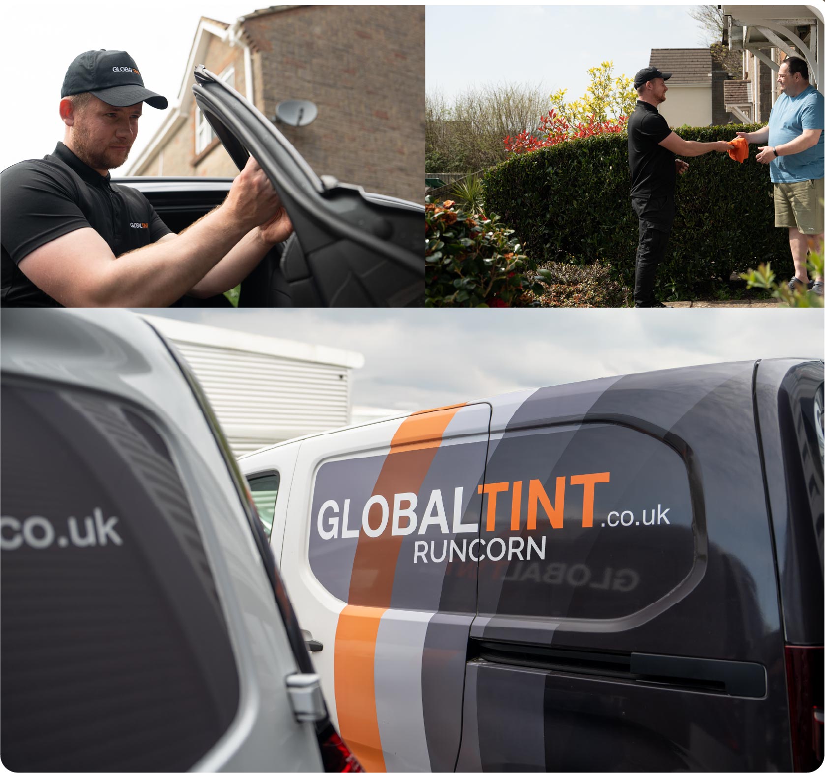 Mobile Window Tinting Expert Working in Runcorn