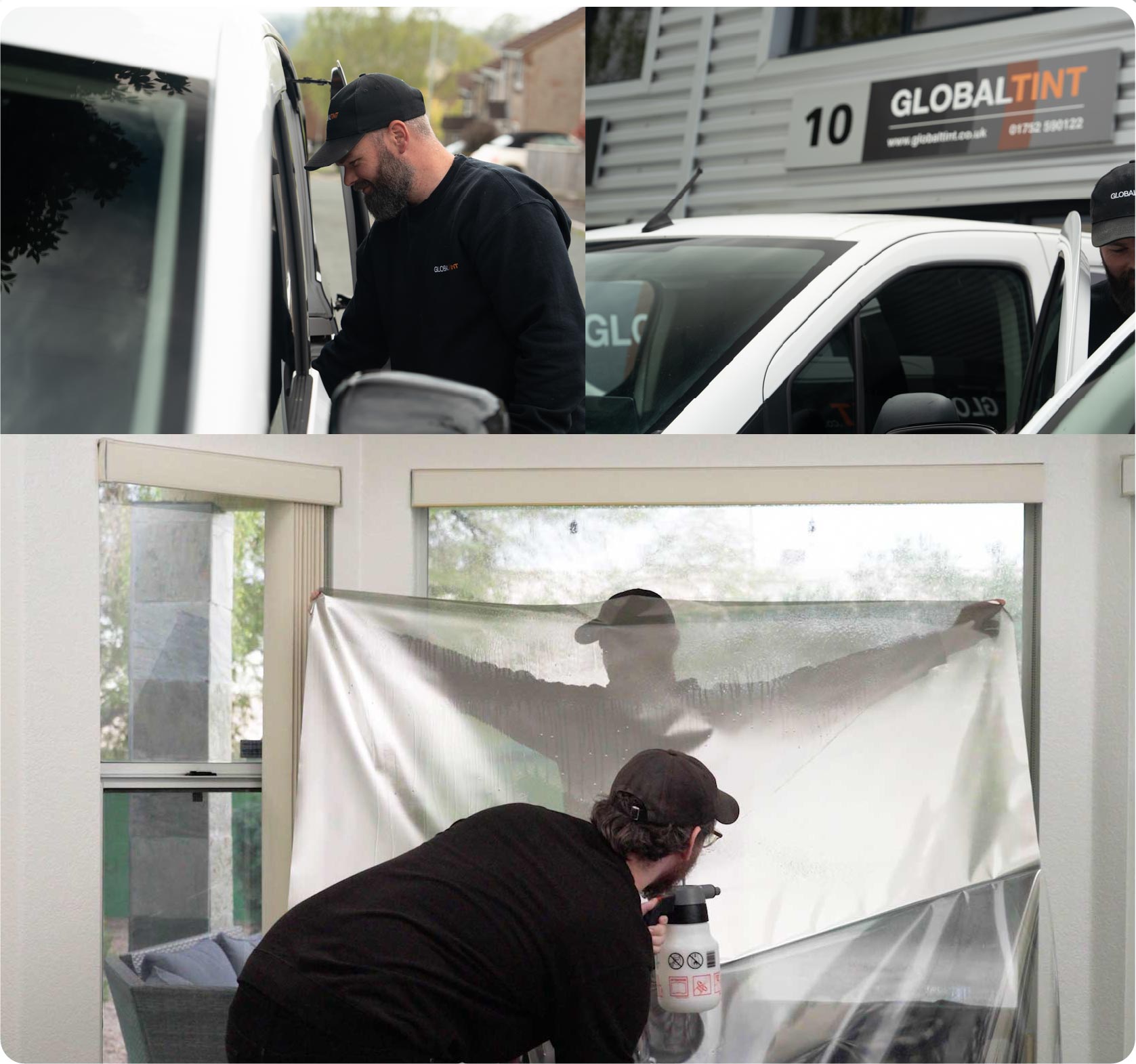 Home Window Film Expert Working in Salisbury