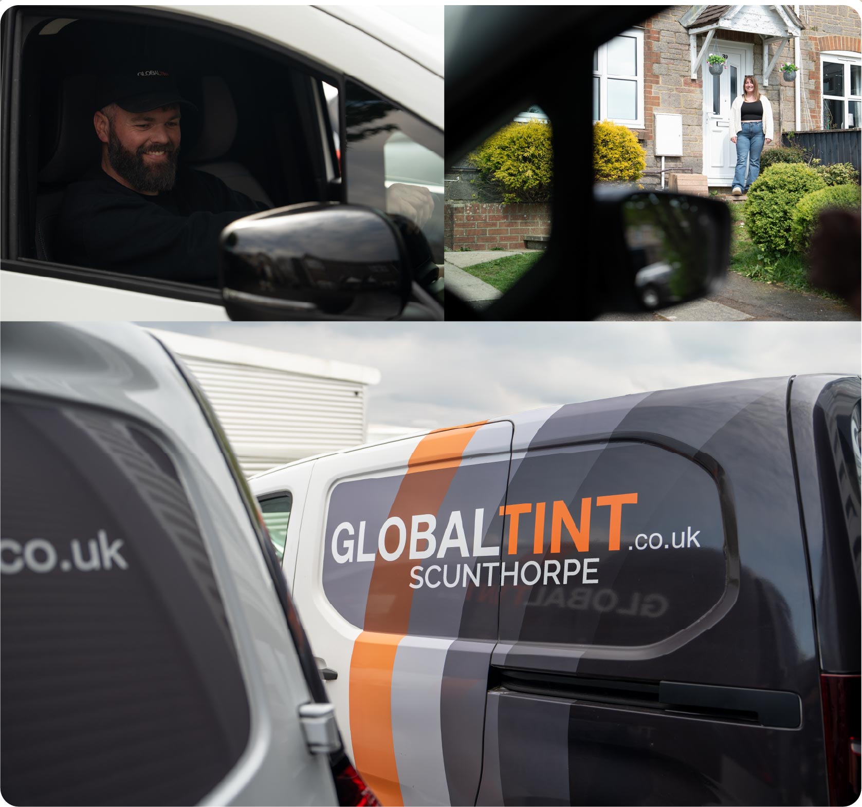 Mobile Window Tinting Expert Working in Scunthorpe