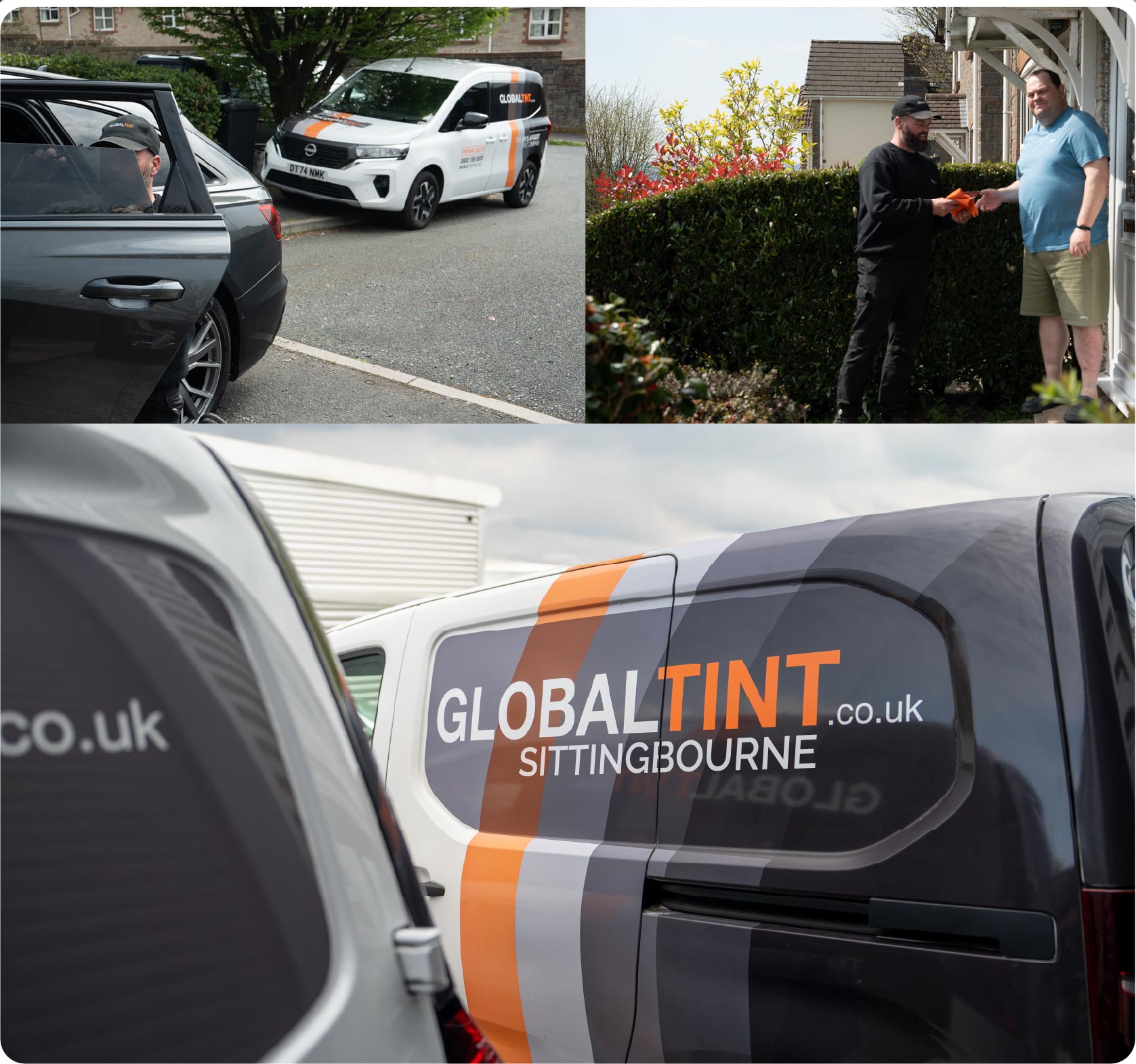 Mobile Window Tinting Expert Working in Sittingbourne