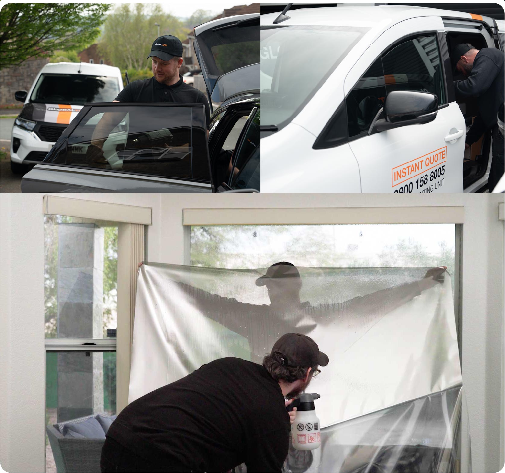 Home Window Film Expert Working in Southport