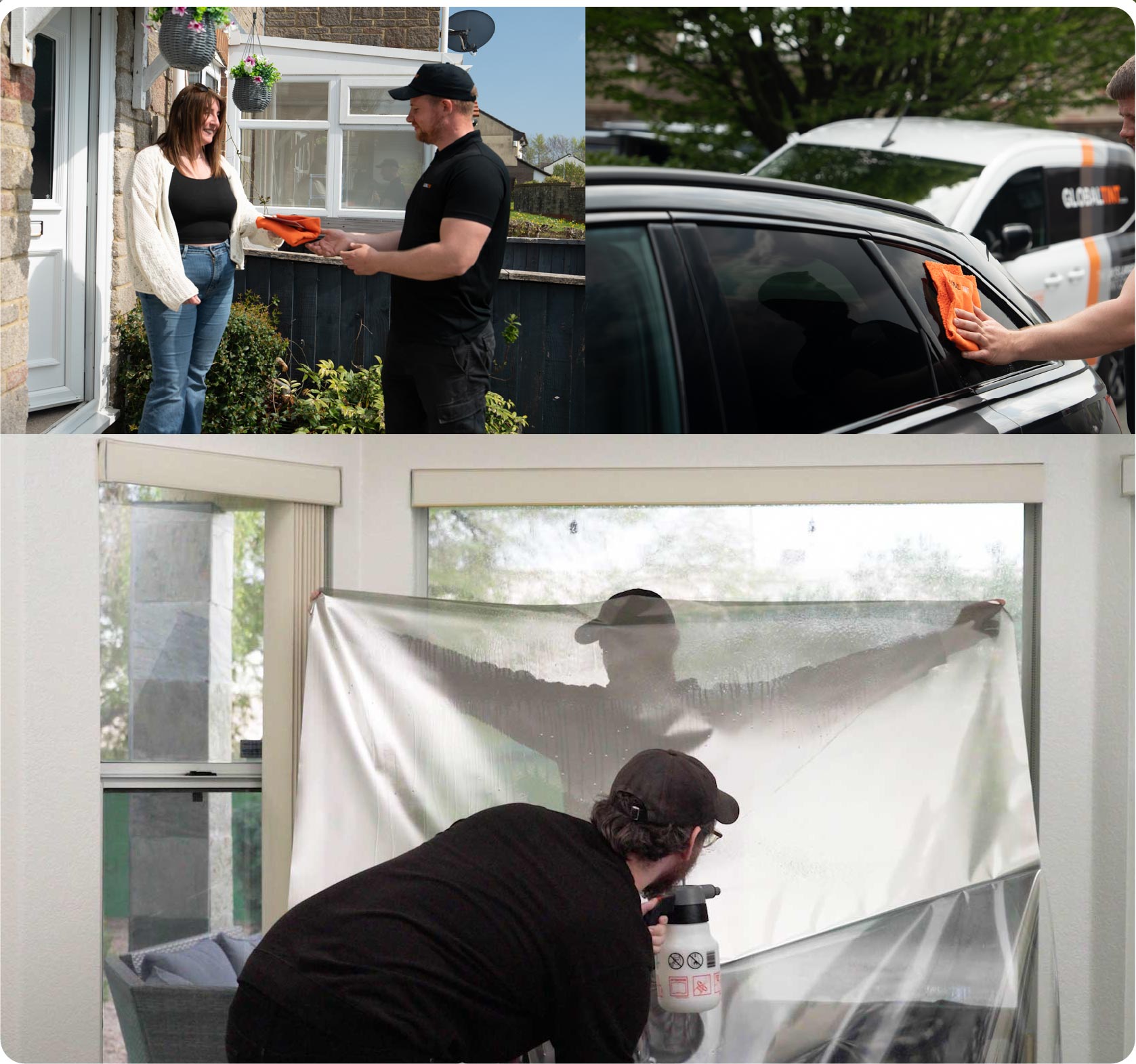Home Window Film Expert Working in Stockport