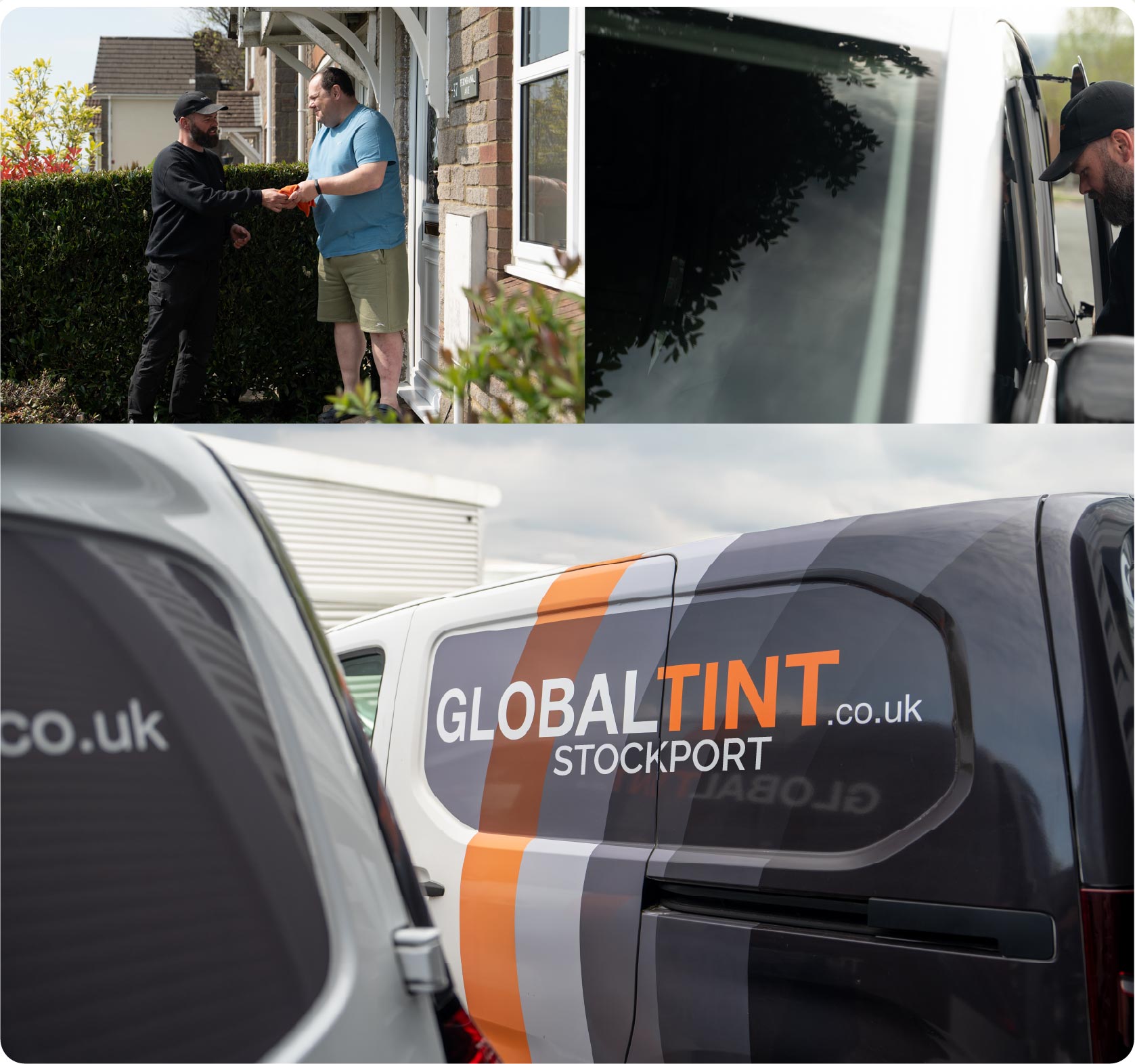 Mobile Window Tinting Expert Working in Stockport