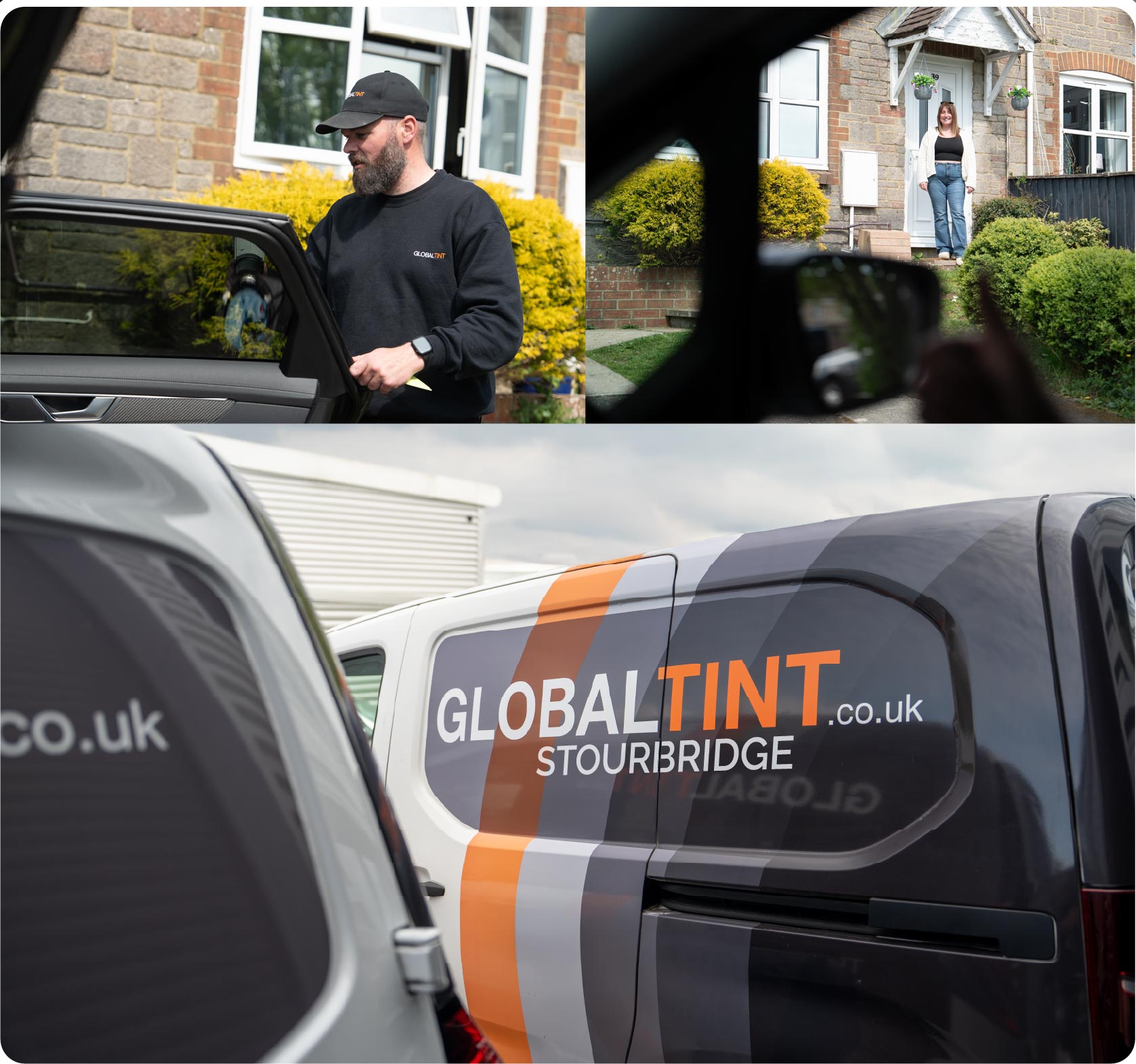 Mobile Window Tinting Expert Working in Stourbridge