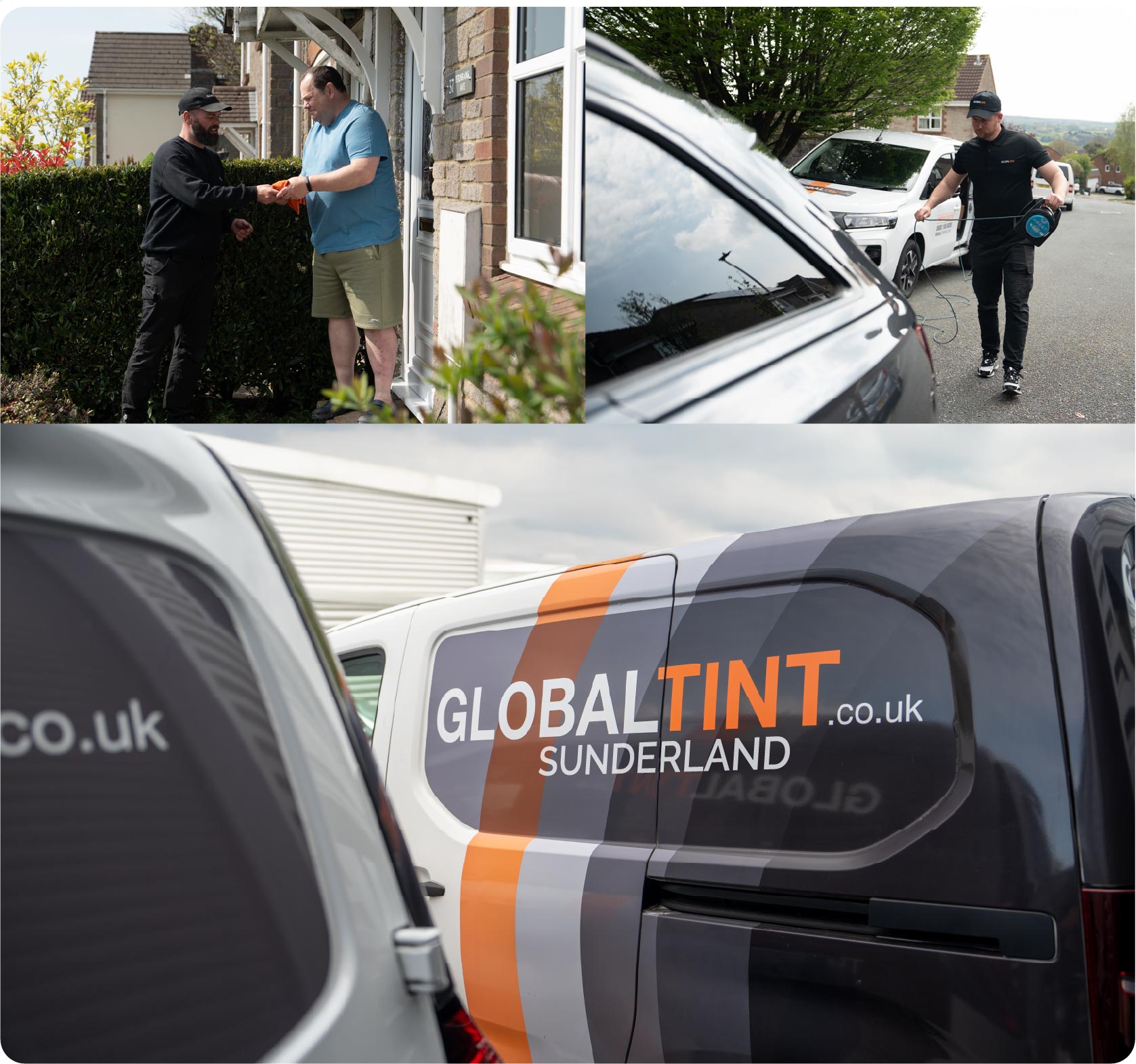 Mobile Window Tinting Expert Working in Sunderland