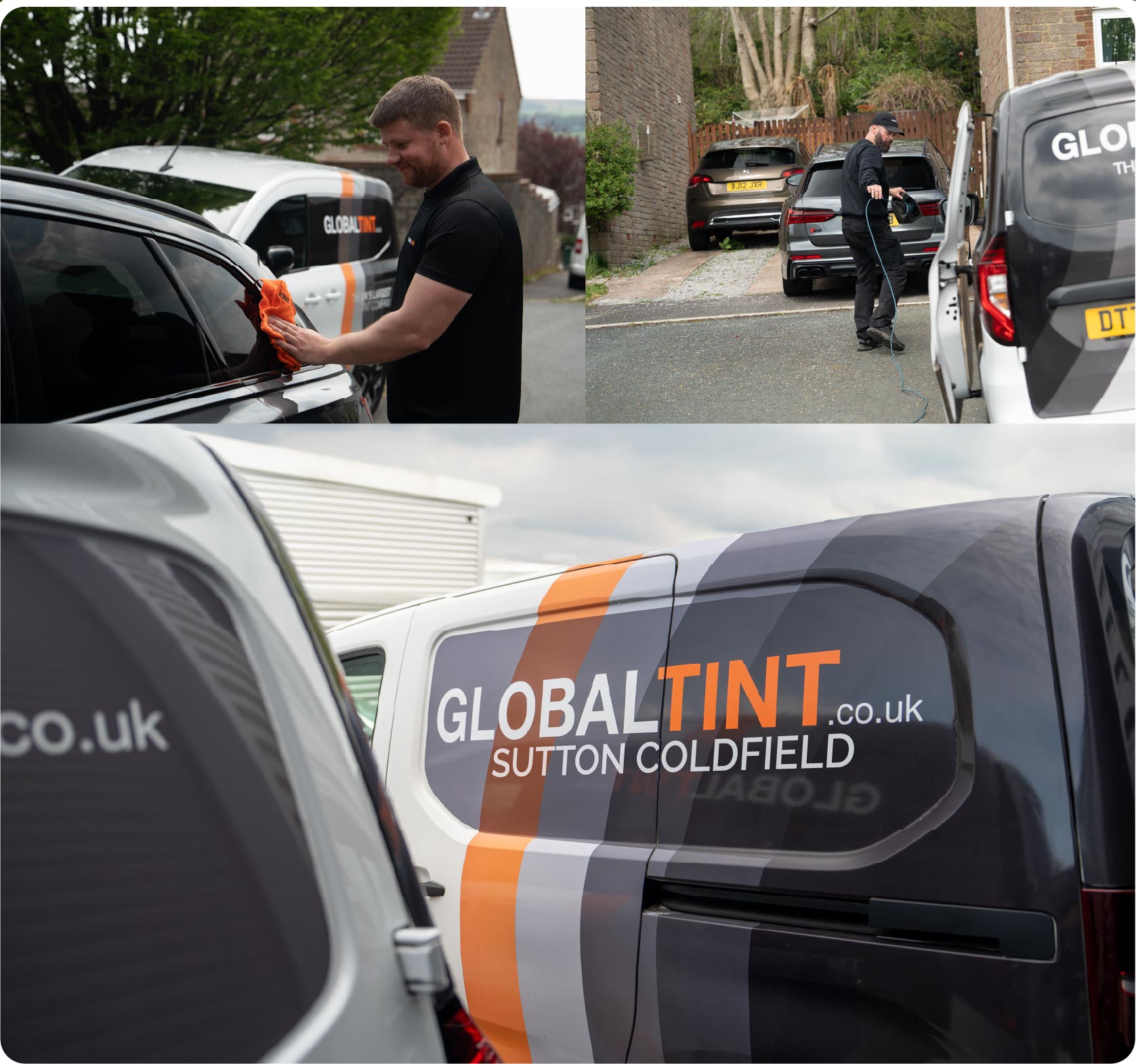 Mobile Window Tinting Expert Working in Sutton Coldfield