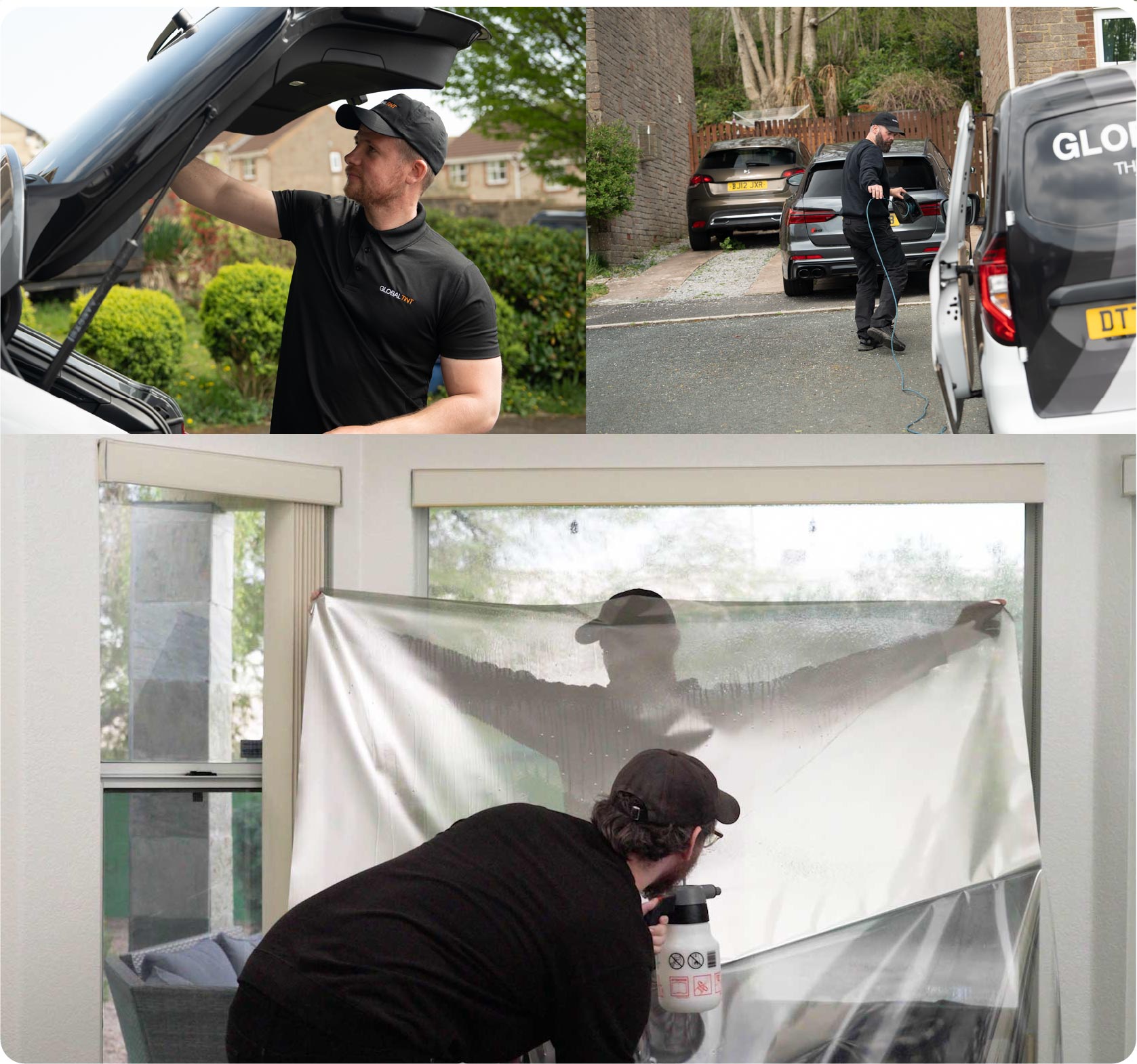 Home Window Film Expert Working in Swansea