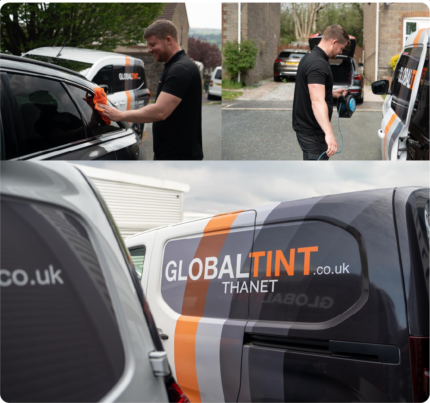 Mobile Window Tinting Expert Working in Thanet