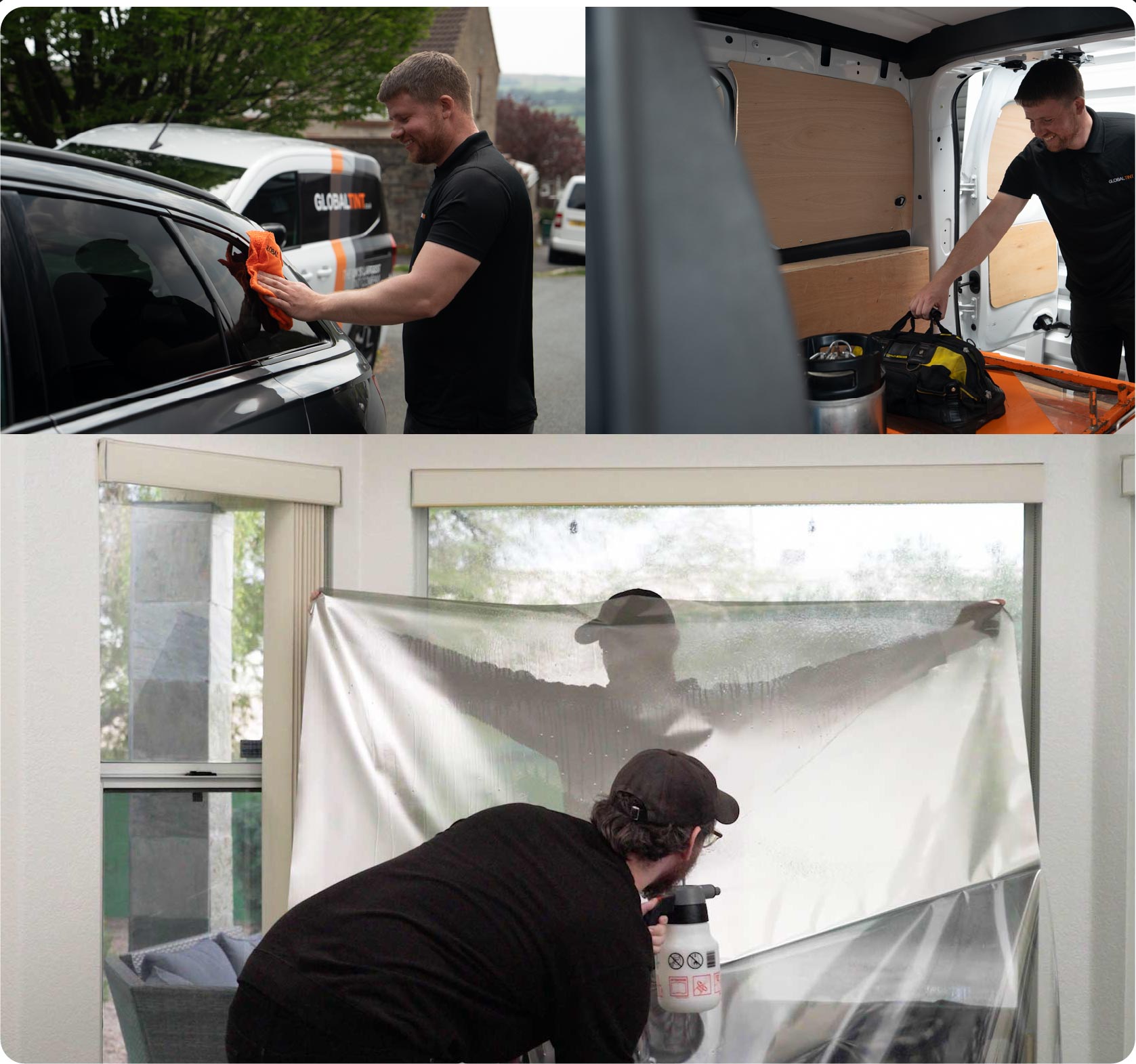 Home Window Film Expert Working in Truro