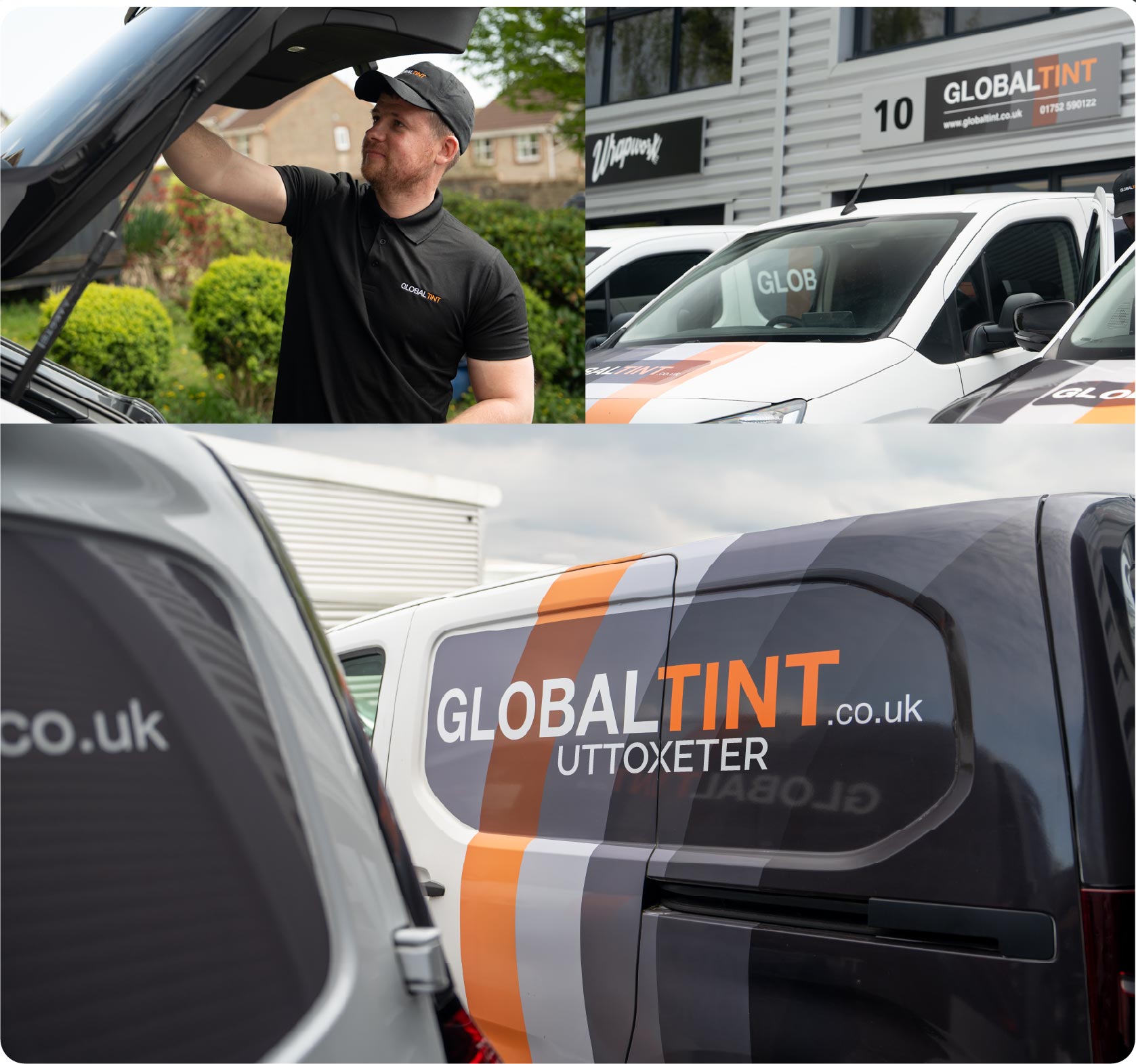 Mobile Window Tinting Expert Working in Uttoxeter