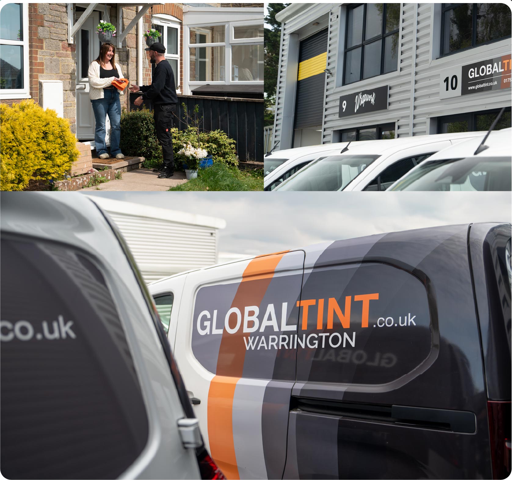 Mobile Window Tinting Expert Working in Warrington