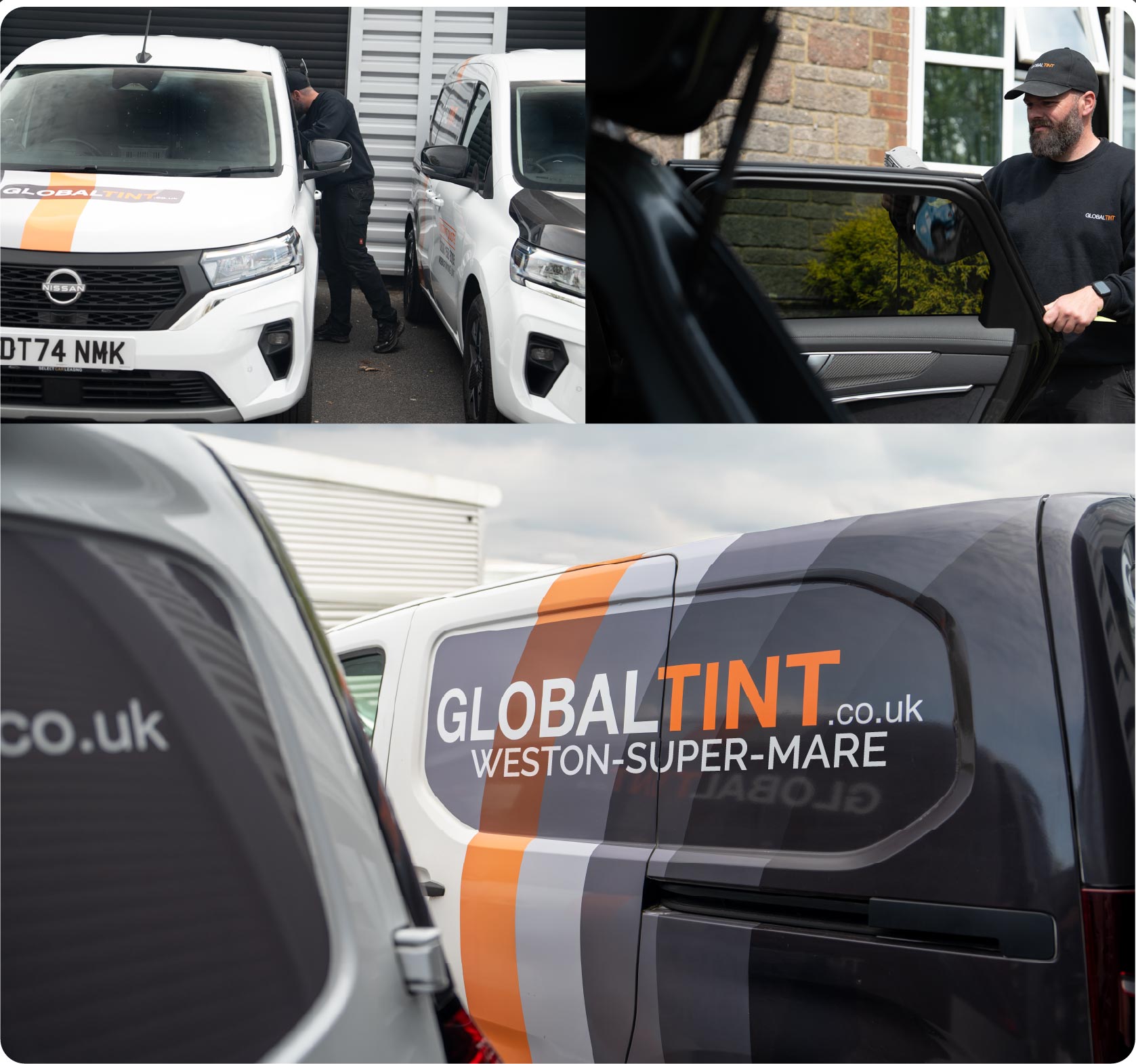 Mobile Window Tinting Expert Working in Weston-super-Mare
