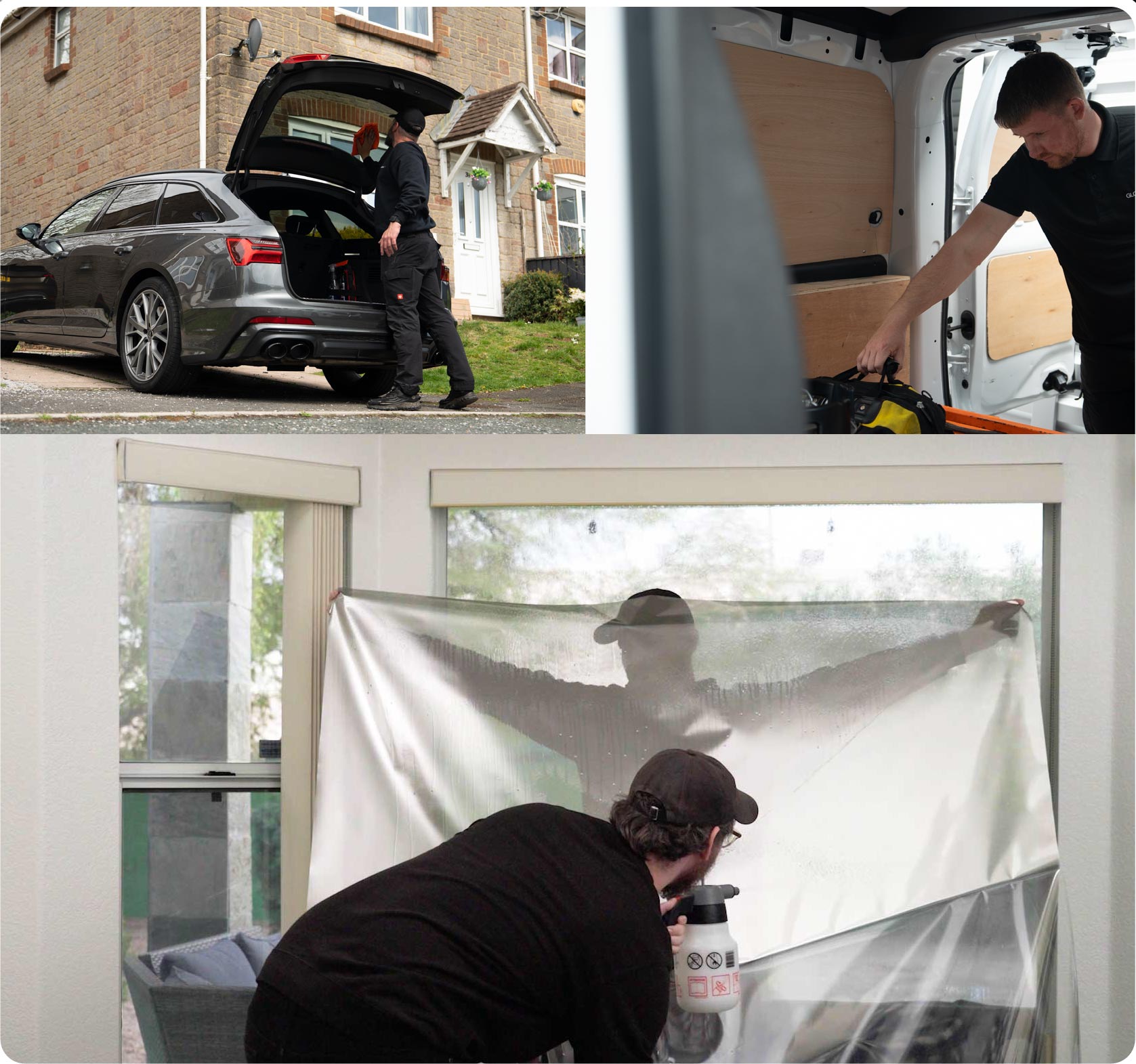 Home Window Film Expert Working in Winchester