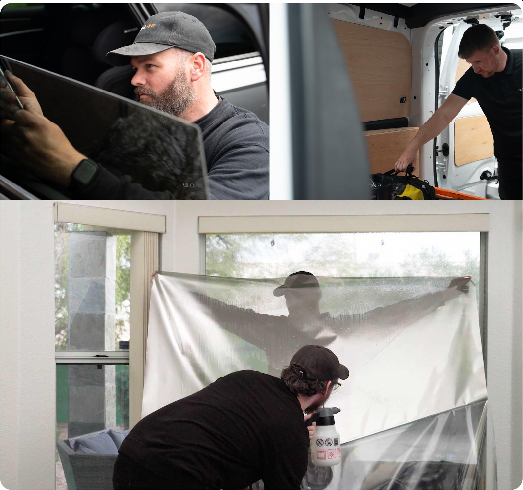 Home Window Film Expert Working in Worksop