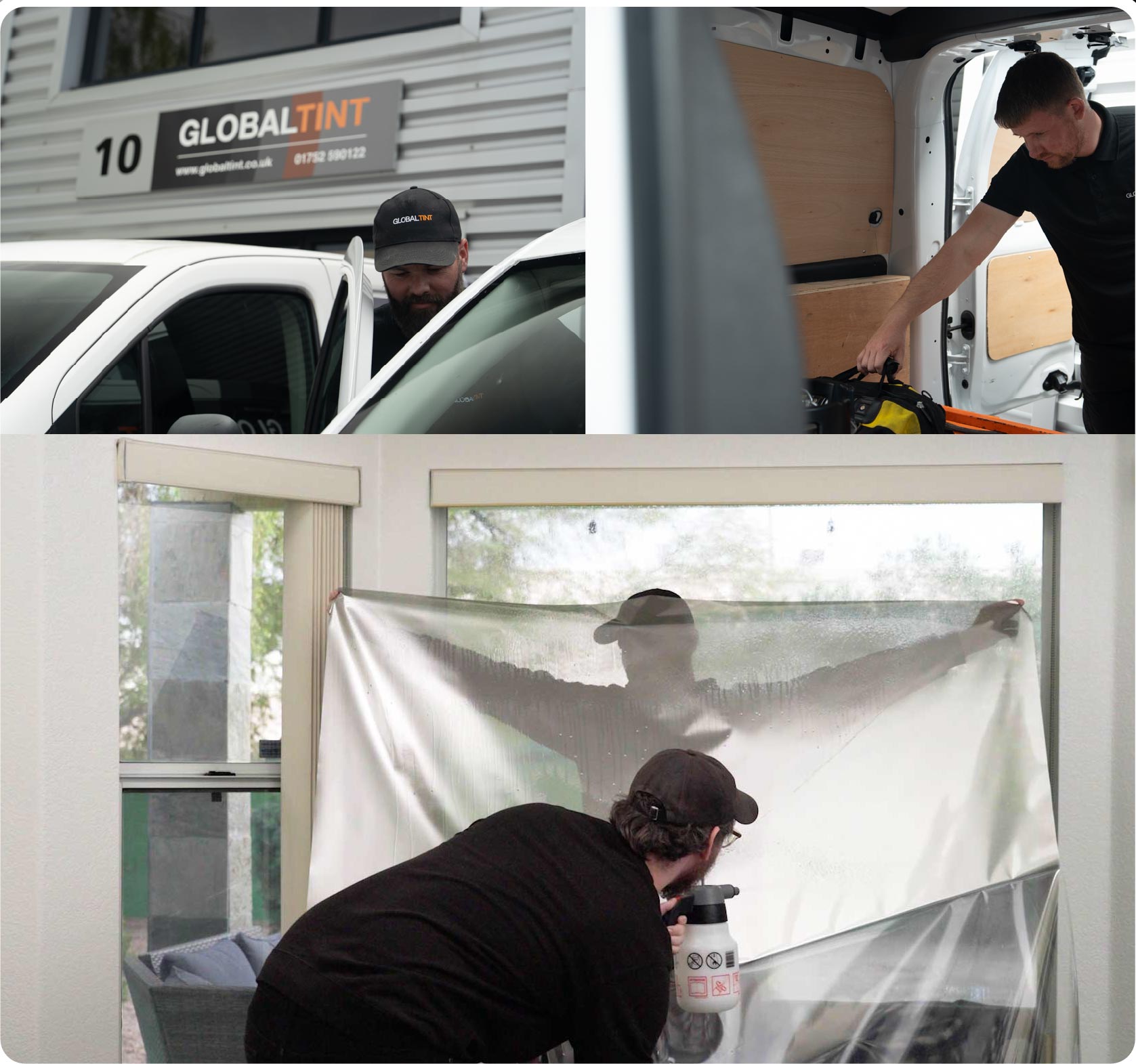 Home Window Film Expert Working in Yeovil